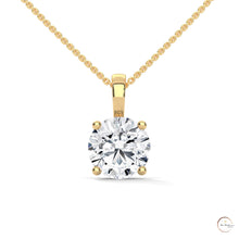 2.75 CT. Round Diamond Solitaire Pendant