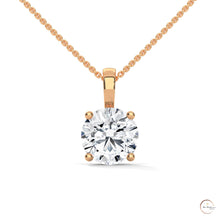 2.75 CT. Round Diamond Solitaire Pendant