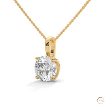 2.75 CT. Round Diamond Solitaire Pendant
