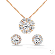 3.25 CT. Floral Cluster Diamond Earrings