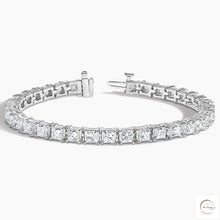 50 CT. Princess Lab Diamond Tennis Bracelet