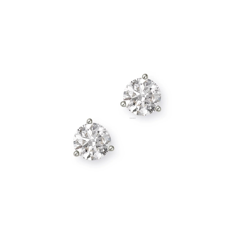 14K Gold Lab Diamond Stud Earrings – Timeless Fine Jewelry