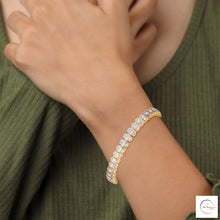 60 CT. Oval Lab Diamond Tennis Bracelet