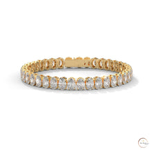 60 CT. Oval Lab Diamond Tennis Bracelet