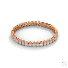 60 CT. Oval Lab Diamond Tennis Bracelet