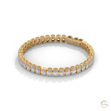 60 CT. Oval Lab Diamond Tennis Bracelet