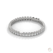60 CT. Oval Lab Diamond Tennis Bracelet
