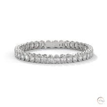 60 CT. Oval Lab Diamond Tennis Bracelet