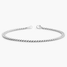 14K Gold Classic Curb Chain Bracelet for Men 7 Inch