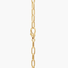 Italian 14K Yellow Gold Mixed Link Necklace 3 MM
