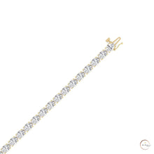 East-West Oval Diamond Tennis Necklace