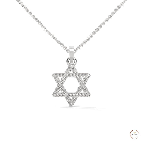 Elegant Star of David Pendant