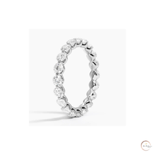 Floating Lab Diamond Eternity Band