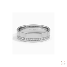 Men’s Lab Diamond Wedding Band – Timeless Luxury