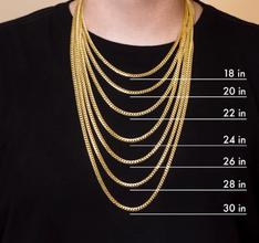 14K Gold Cuban Chain Necklace – Men's Luxury Jewelry