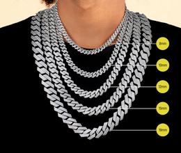 14K Gold Cuban Chain Necklace – Men's Luxury Jewelry