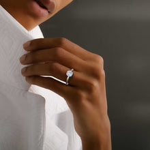 Round Brilliant Solitaire Lab Diamond Ring in 14K Gold