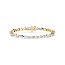 5 CT. Pear Lab Diamond Tennis Bracelet