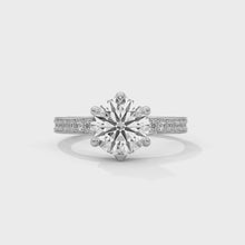 2.45 Ct. Round Lab Diamond Engagement Ring