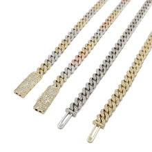 14K Gold Lab Diamond Cuban Link Bracelet 7 Inch